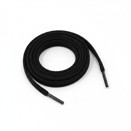 Paire de lacets noirs