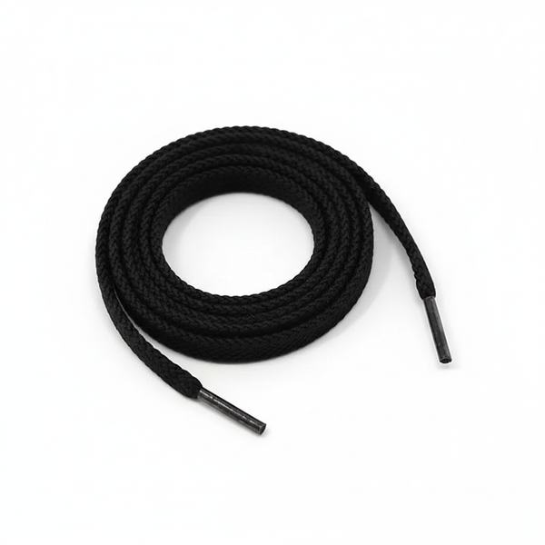 Paire de lacets noirs