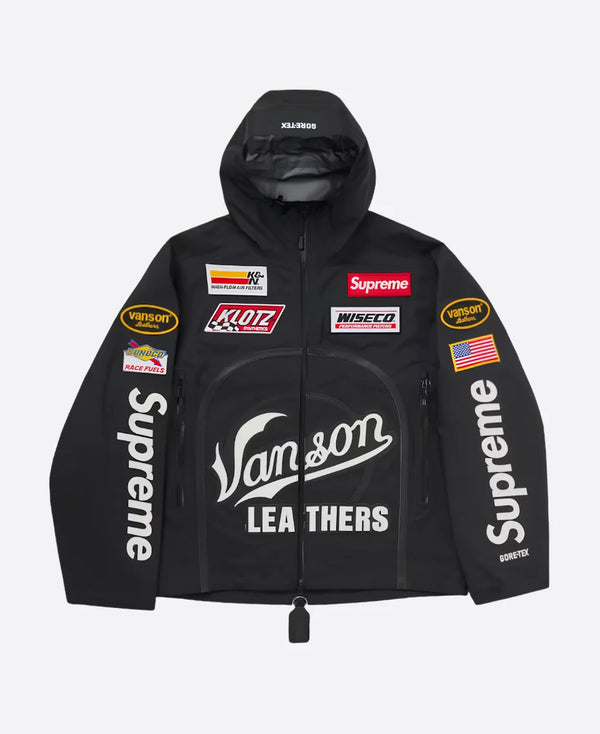 Veste Imperméable Racing - Noire