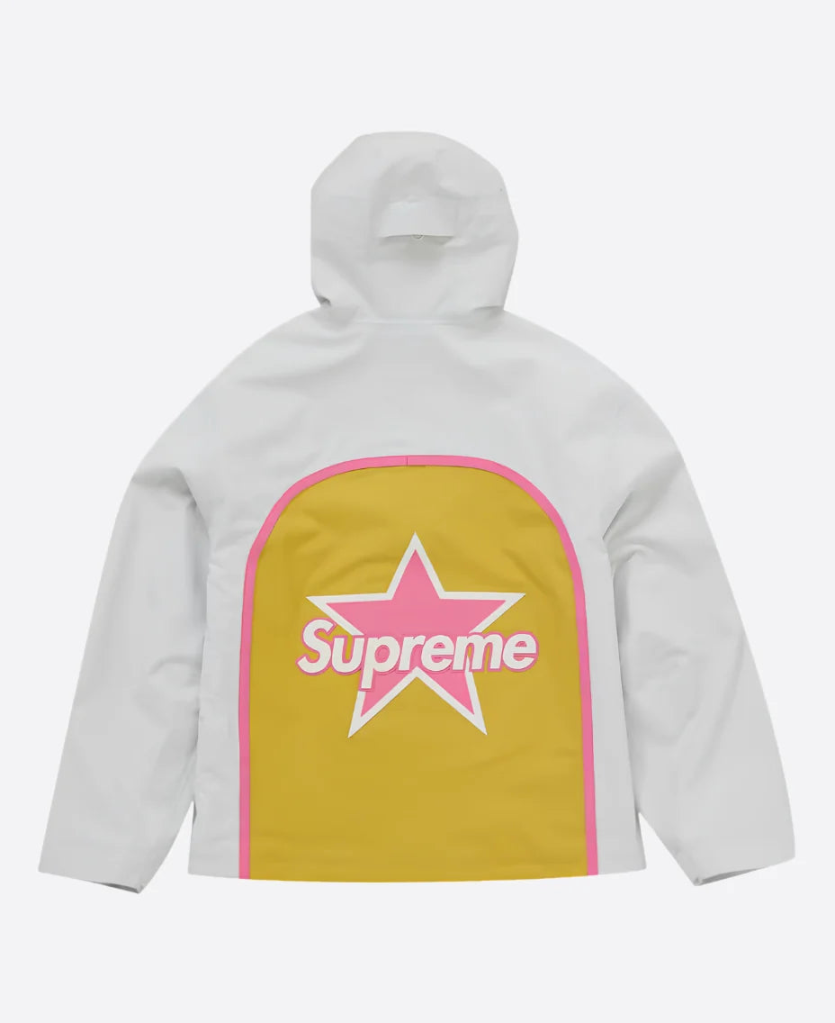 Veste Imperméable Racing - Blanche