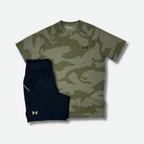 Ensemble short/t-shirt UA Kaki