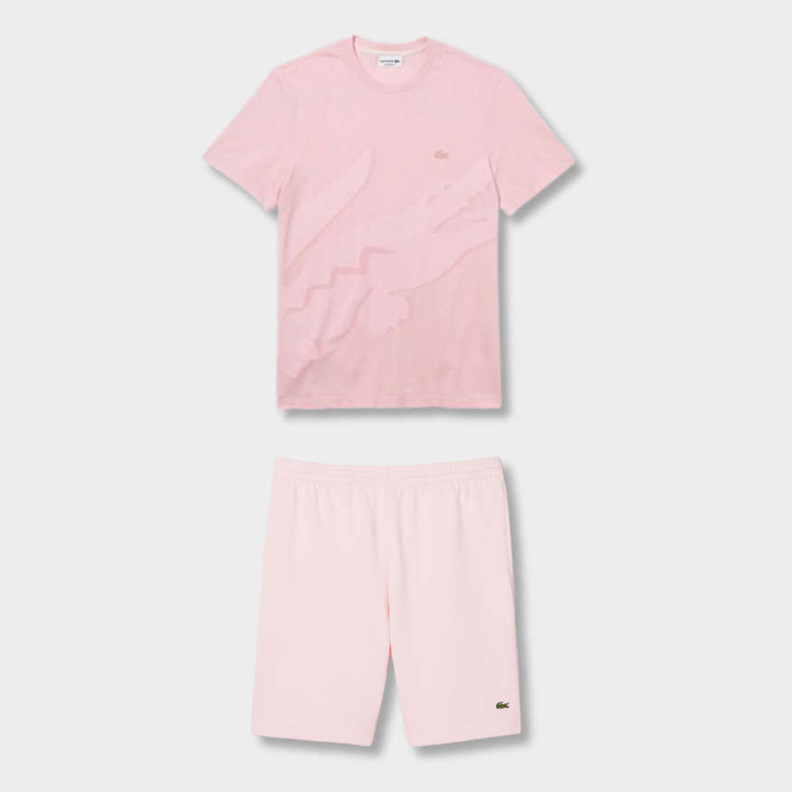 Ensemble short/t-shirt LCST Rose