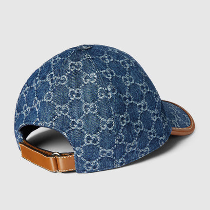 Casquette en denim GG