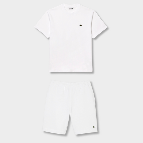 Ensemble short/t-shirt LCST Blanc