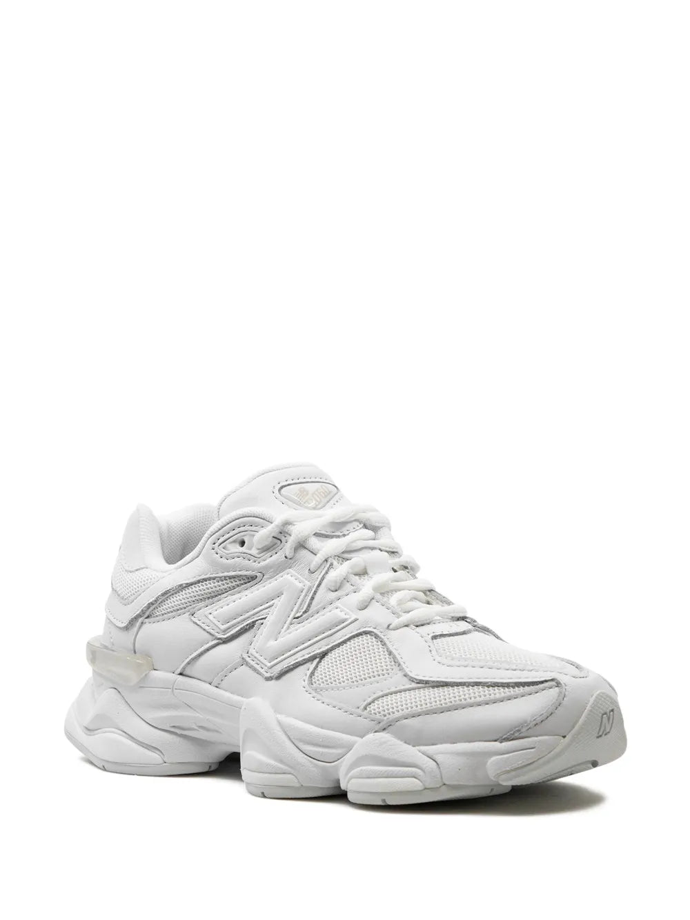 NB 9060 Cuir Blanc ENFANT