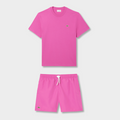 Ensemble short/t-shirt LCST Rose vif