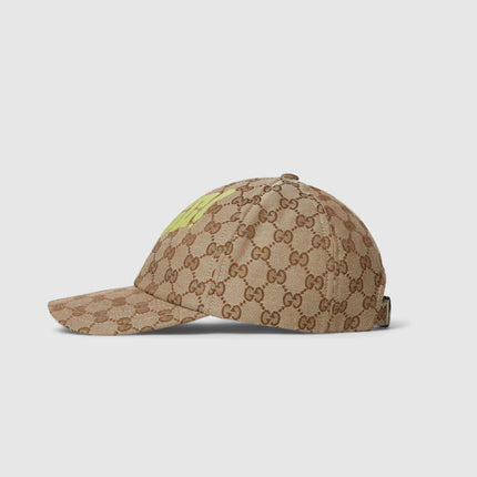 Casquette de baseball en toile GG avec imprimé