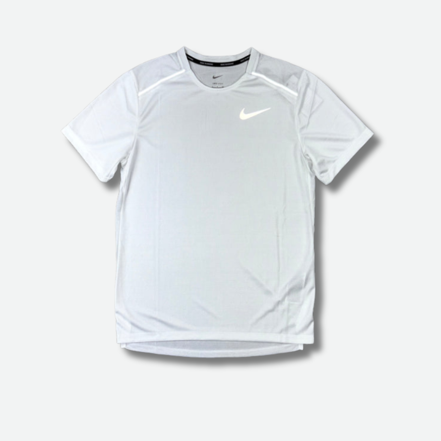 Ensemble short/t-shirt running Blanc