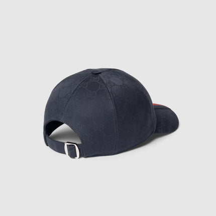Casquette en coton GG avec bande Web