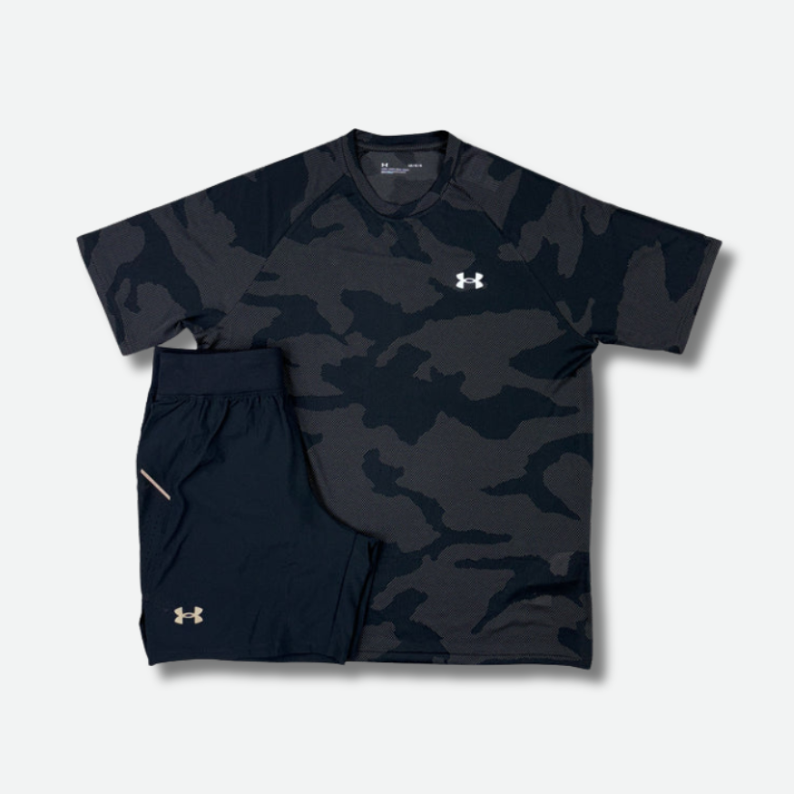 Ensemble short/t-shirt UA Noir