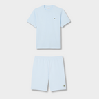Ensemble short/t-shirt LCST Bleu pâle