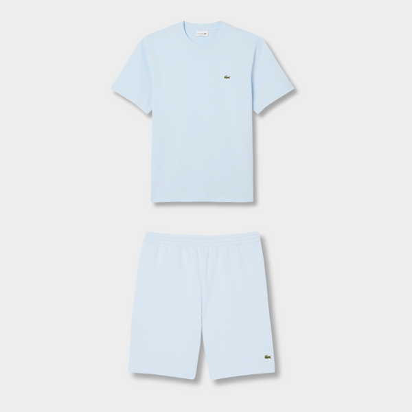 Ensemble short/t-shirt LCST Bleu pâle