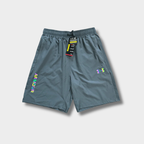 Ensemble short/t-shirt UA Fluo Gris