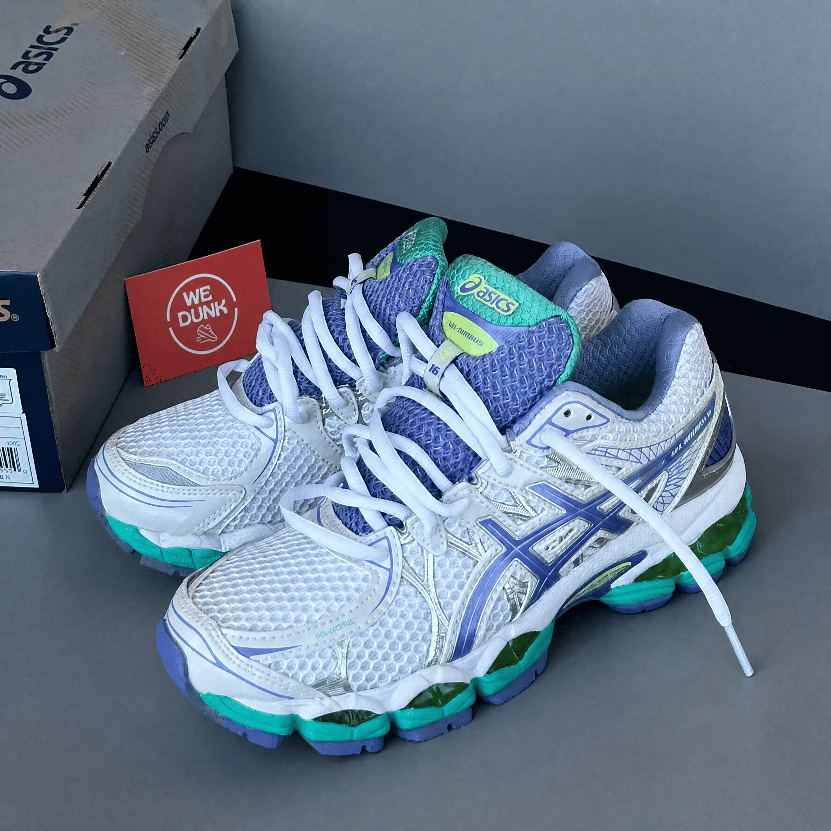Gel Nimbus 16 Aqua Blue