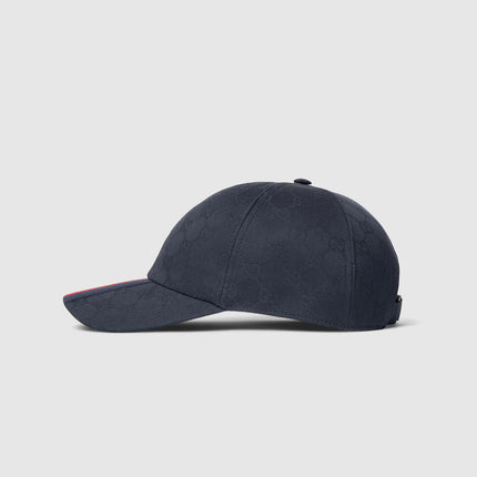 Casquette en coton GG avec bande Web