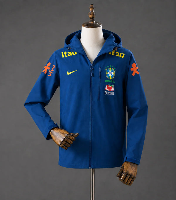 Veste Imperméable du Brésil - Bleue
