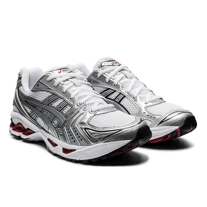 Gel Kayano 14 Argent Et Rouge