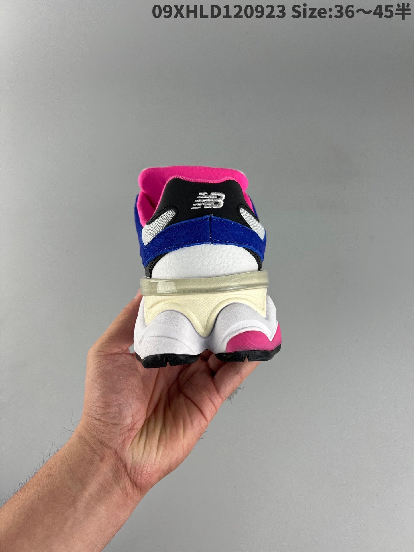 NB 9060 WHITE PINK BLUE