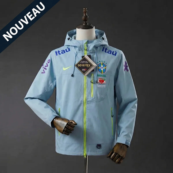 Veste Imperméable du Brésil - Bleu ciel