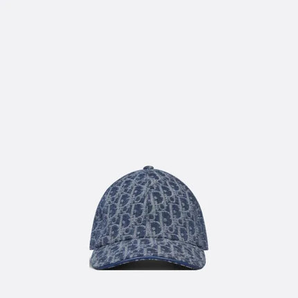 Dior Casquette Oblique Bleu