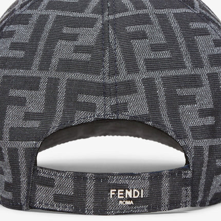 Casquette de baseball en jacquard FF Bleu