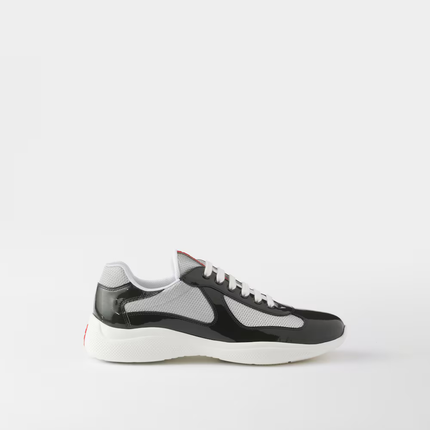 Sneakers Prada America’s Cup Noir Et Blanc