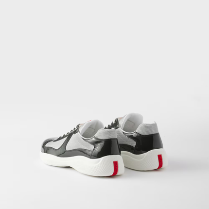 Sneakers Prada America’s Cup Noir Et Blanc